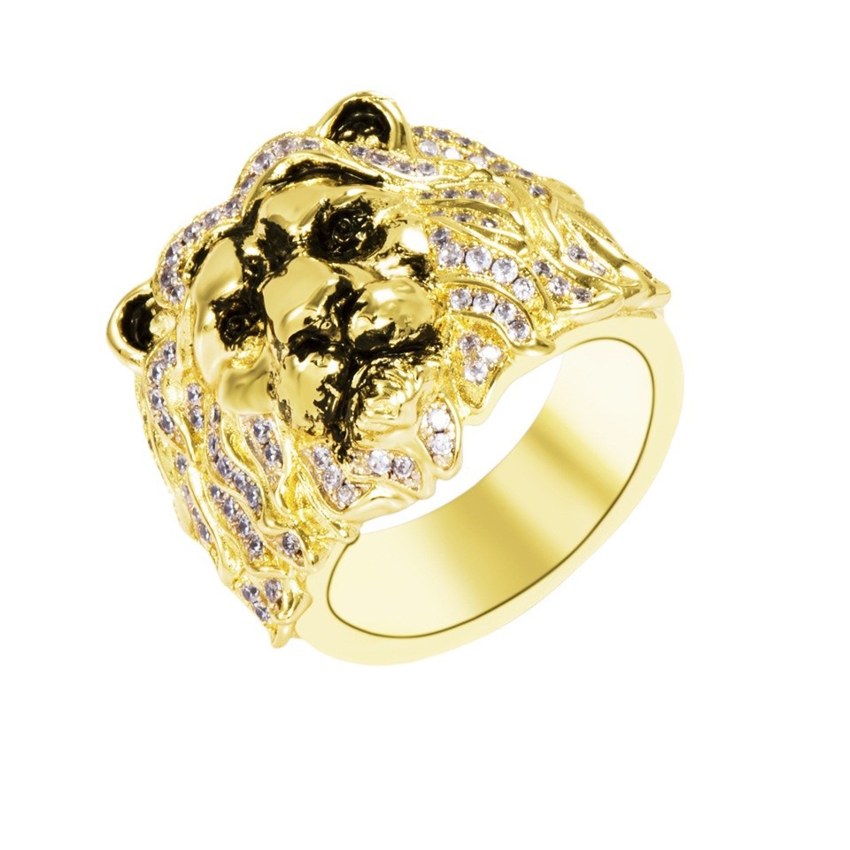 Customized Jewelry Copper Silver Stainless Steel K Gold Hip Hop Full Diamond Jewelry Processing Accessories Zircon Moissanite Jewelry Wholesale