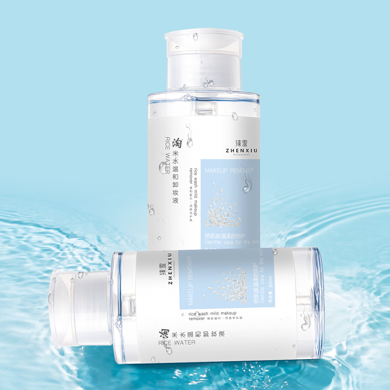 Zhenshy Rice Cleansing Water, Deep Cleansing, Gentle, Non-Irritating, Non-Greasy, Hydrating, Moisturizing, Pore Exfoliation