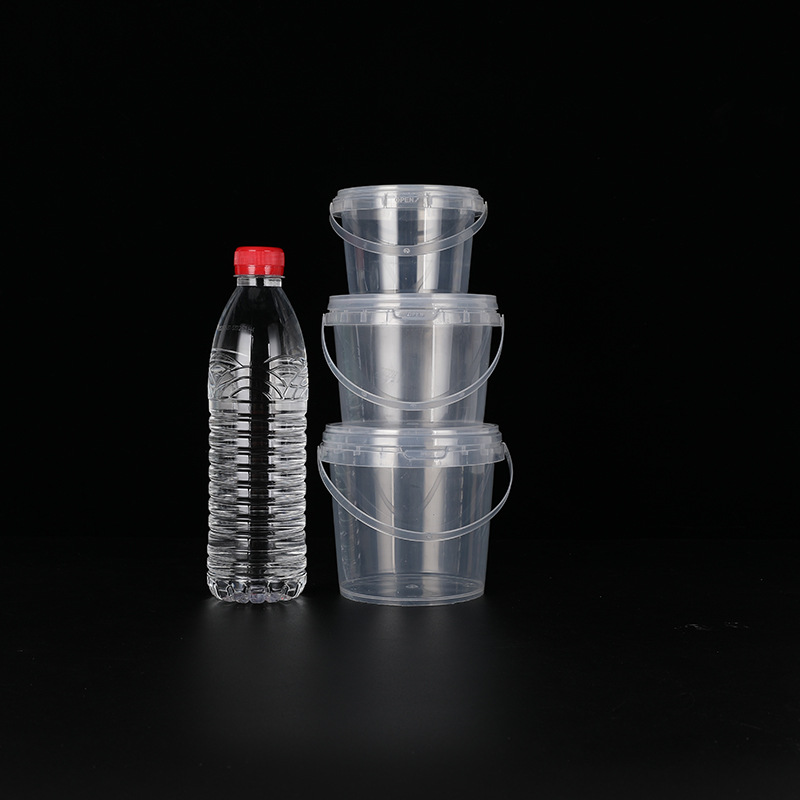 Pp Plastic Barrel Round Transparent Food Packaging Barrel Sealed High Temperature Resistant Large Capacity Barrel Manufacturer Wholesale Food Packaging