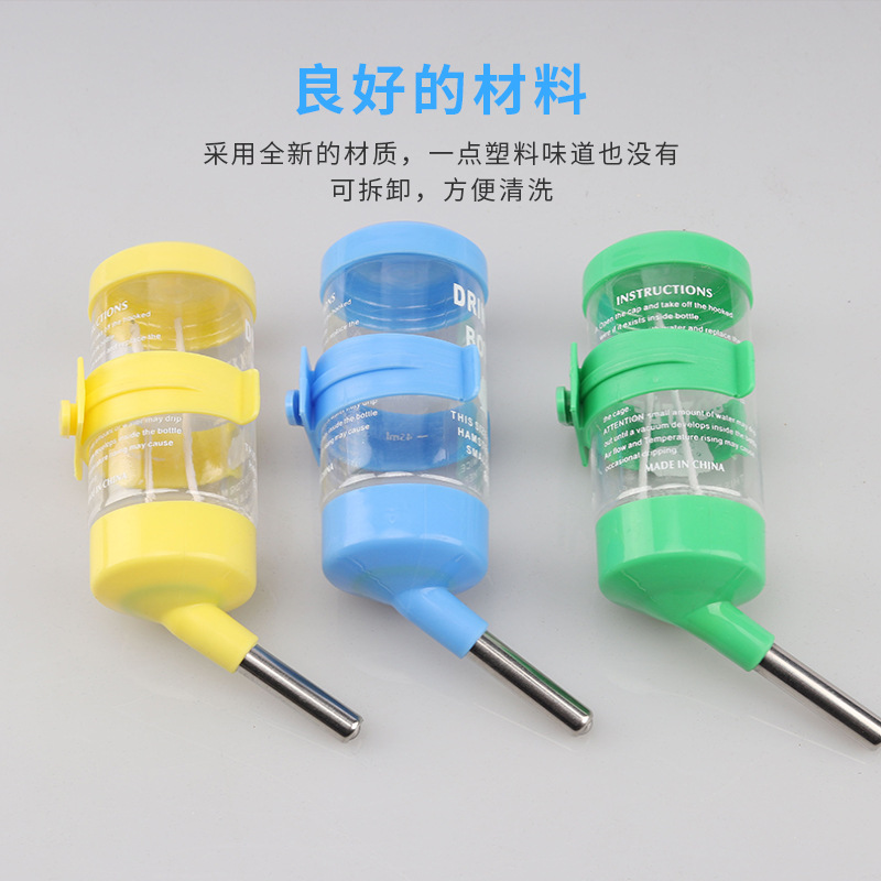 Pet Supplies Rabbit Ball Drinking Water Kettle Hamster Large, Medium and Small Automatic Water Feeder Hanging Drinking Fountain Wholesale