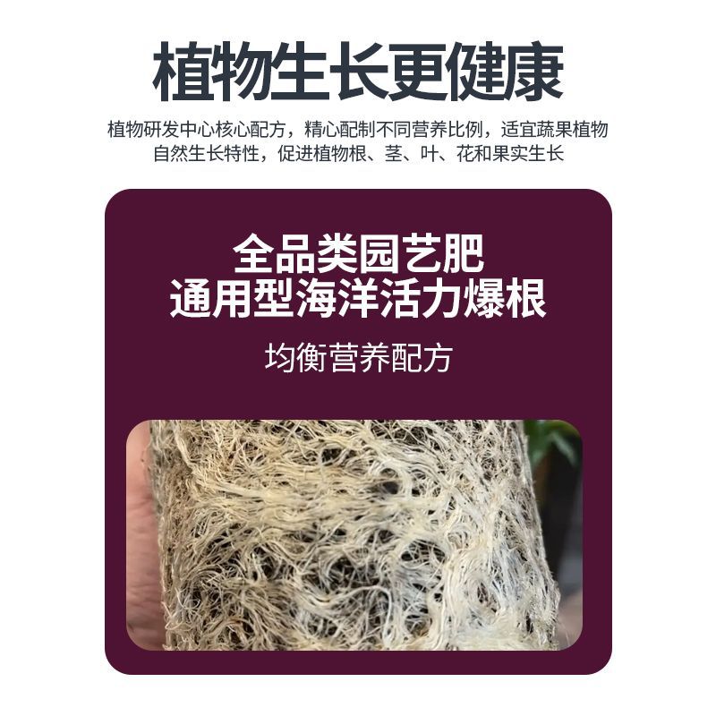 Bud Powered Family Garden Rapid Rooting Powder Flower Fruit Tree Balcony Potted Small Vegetable Garden Ground Planting Nutritional Fertilizer Flower Fertilizer