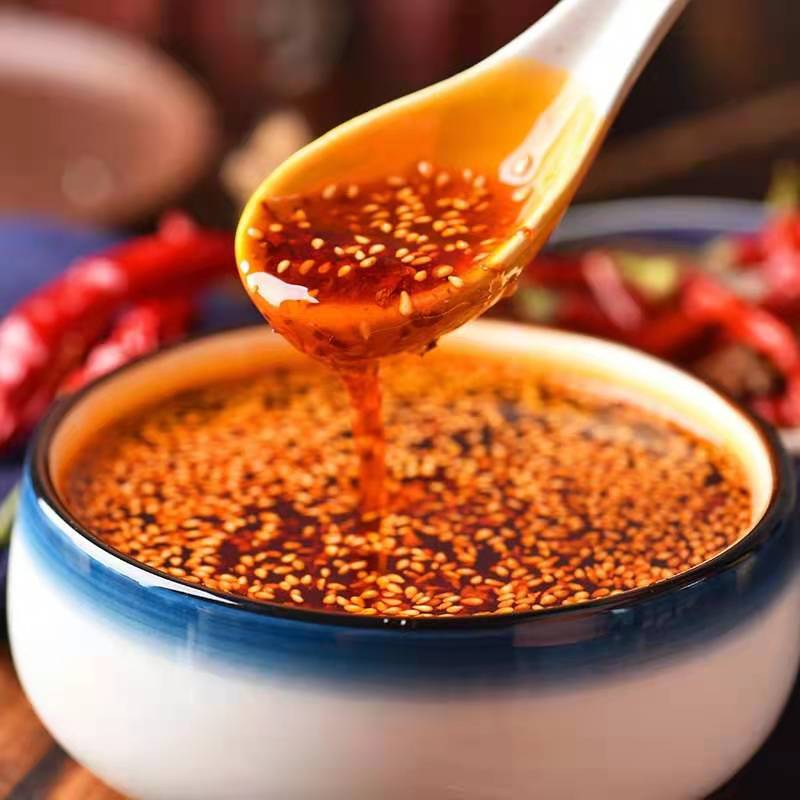 Red Oil Takeaway Chili Oil Spicy Spicy Noodles Dumpling Oil Spicy Sichuan Dipping Cold Dish Seasoning Pack