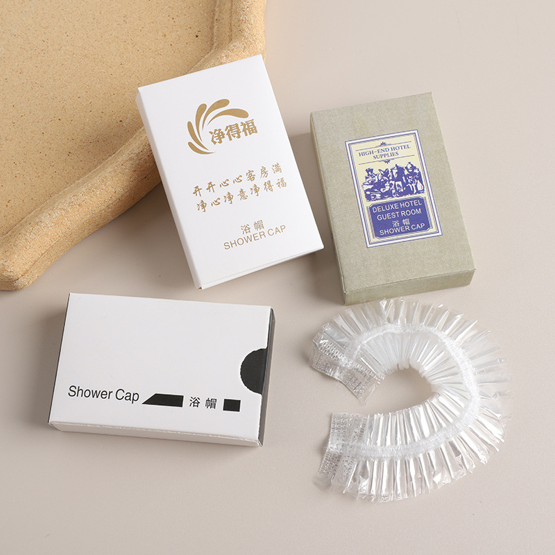 Factory wholesale hotel disposable shower cap bath beauty salon waterproof shower cap now independently packaged