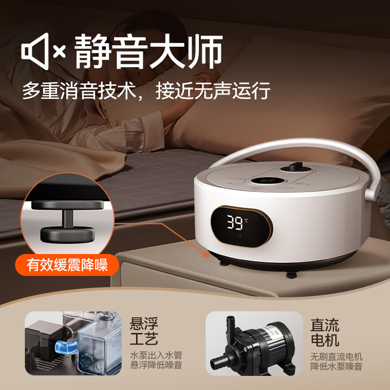 Huirun 2024 new plumbing electric blanket double water circulation full set of electric mattress plumbing kang household thermal blanket safety