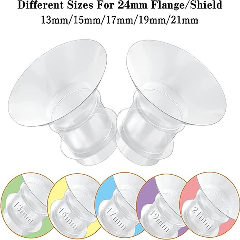 Конвертер рога молокоотсоса Amazon, носимый фланец, телескопический, маленький сосок, маленький размер