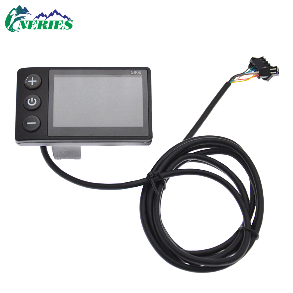 S866 color screen meter six-core electric bicycle mountain bike LCD moped scooter Smart LCD meter