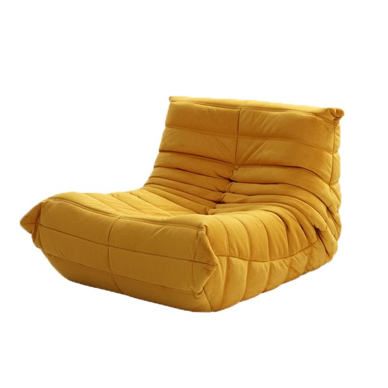 Compressed Sofa Caterpillar High Density Full Sponge Lazy Compression Sofa Single Chair Balcony Living Room