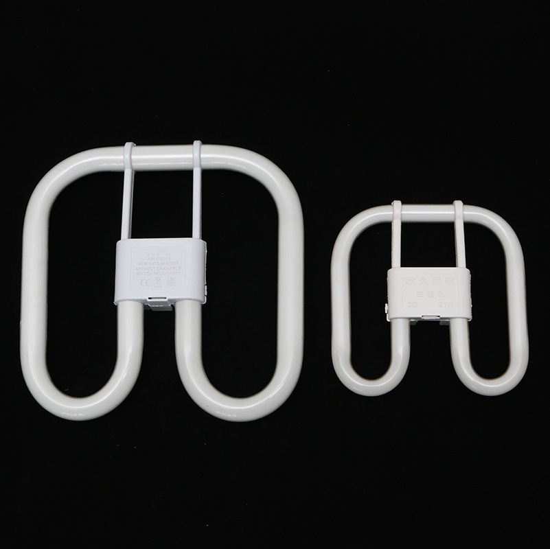 2D16W Energy-Saving Fluorescent Lamp Butterfly Type Detachable Compact Fluorescent Lamp Ceiling Lamp Four-Pin Ceiling Lamp