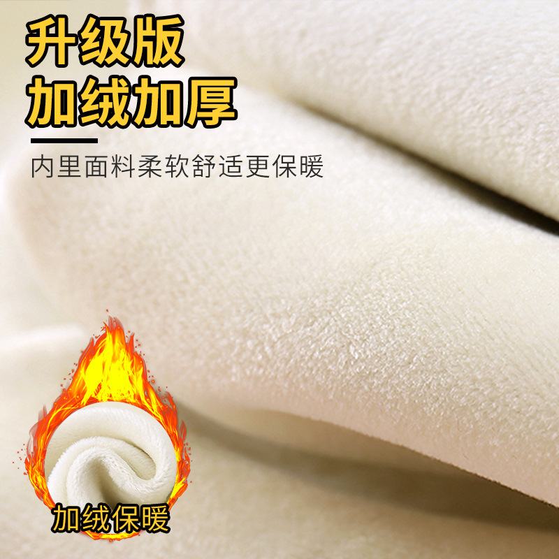 Boys and Girls Sweatpants Fleece-Lined Pants Winter Casual Sports Pants Children's Large Children's Trousers 2024 New Thickened