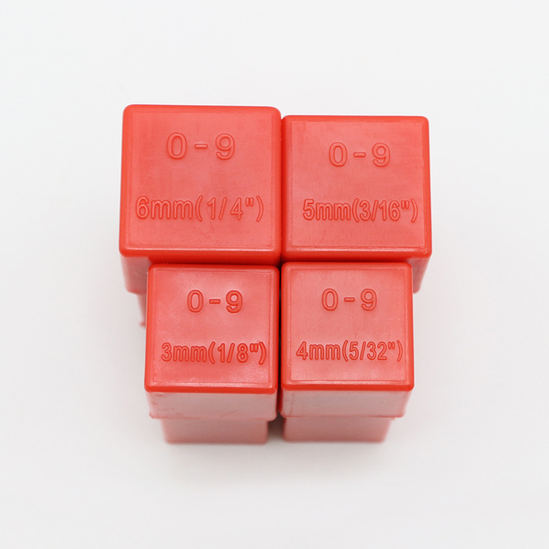 Steel Number Number Number Letter Punch Steel Seal Leather Logo Seal Number Punch English Letter Punch Steel Seal