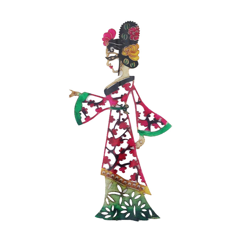Shadow Shadow Shaanxi Xi'An Shadow Play Decorative Painting Desktop Ornaments Chinese Characteristics Small Gifts for Foreigners Abroad