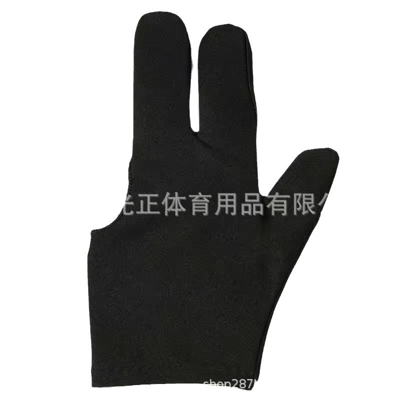 Billiards Club Special Three-Finger Gloves Left and Right Hand Universal Billiards Three-Finger Gloves Good Elastic Material
