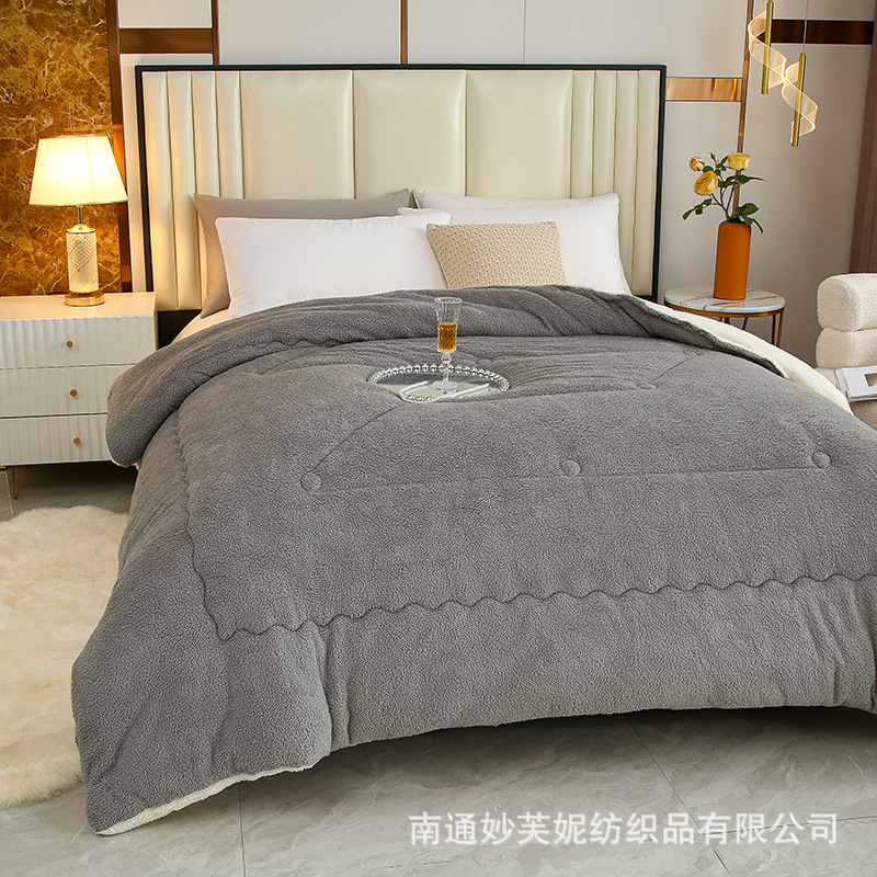 2025 новый толстый теплый, приятный к коже, комфортный плед из овечьего флиса