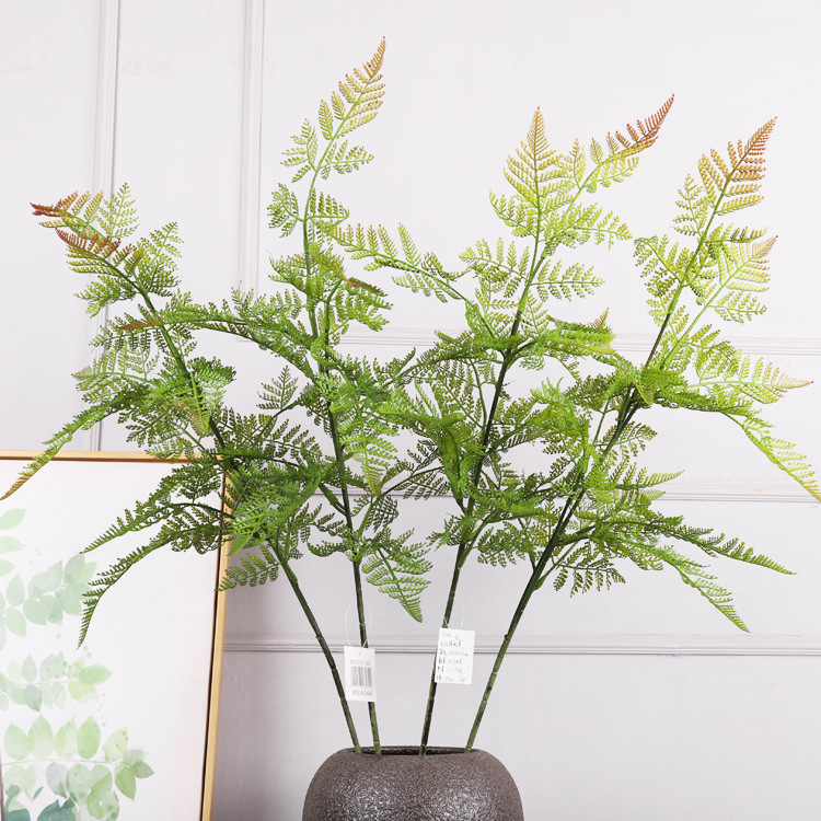 Scandinavian Simulated Ferns, Plant Wall Accessories, Photography Props, Natural Soft Rubber Simulated Grass, Persian Grass Wholesale