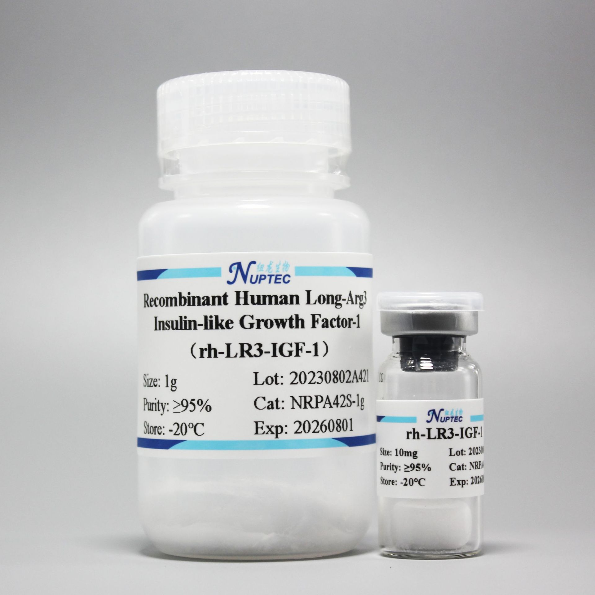 Рекомбинантный человеческий Lr3 Инсулиноподобный фактор роста 1 (Rh-Lr3-Igf-1)