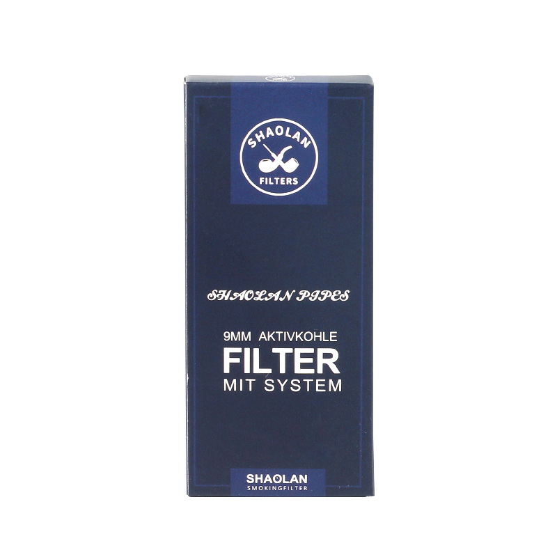 Shoelan Smoking Accessories, 10 Small Boxes of 9mm Activated Carbon Filter Elements for Pipes, Physical Adsorption for Dehumidification, Mold Prevention, and Purification