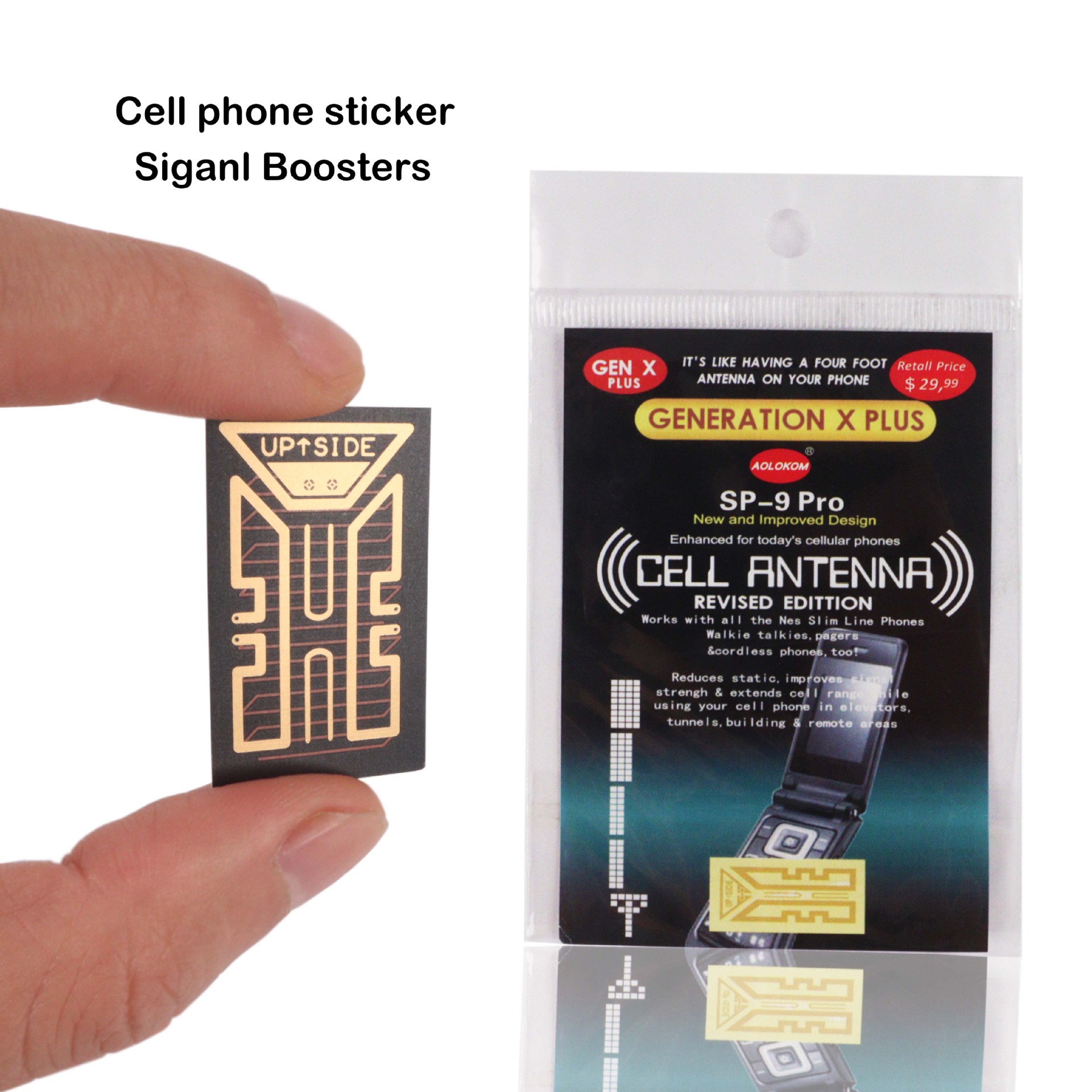 Cross-Border Hot Selling Temu Amazon Mobile Phone Signal Enhancement Stickers Clearance Spot Signal Enhancement Receiving Module