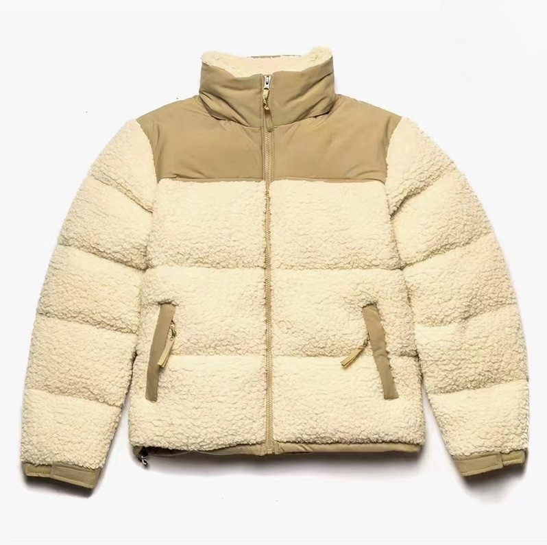 Trendy Brand Lamb Fleece Coat Star Style Coat Men's and Women's Sports Cotton Clothes Loose Casual Fashion All-match Autumn and Winter Style