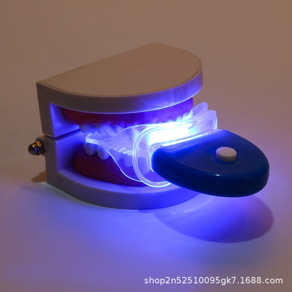 Cross-border exclusive for teeth whitening lamp mini lamp 1-5led blue light clinic household teeth whitening