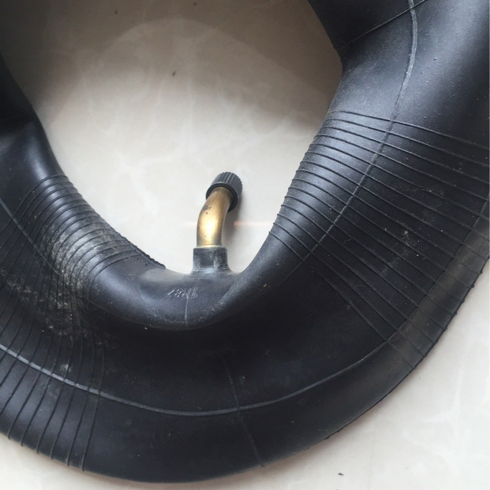 Supply 410/350-4 bend nozzle natural rubber inner tube suitable for trolley flatbed truck tool car, etc.