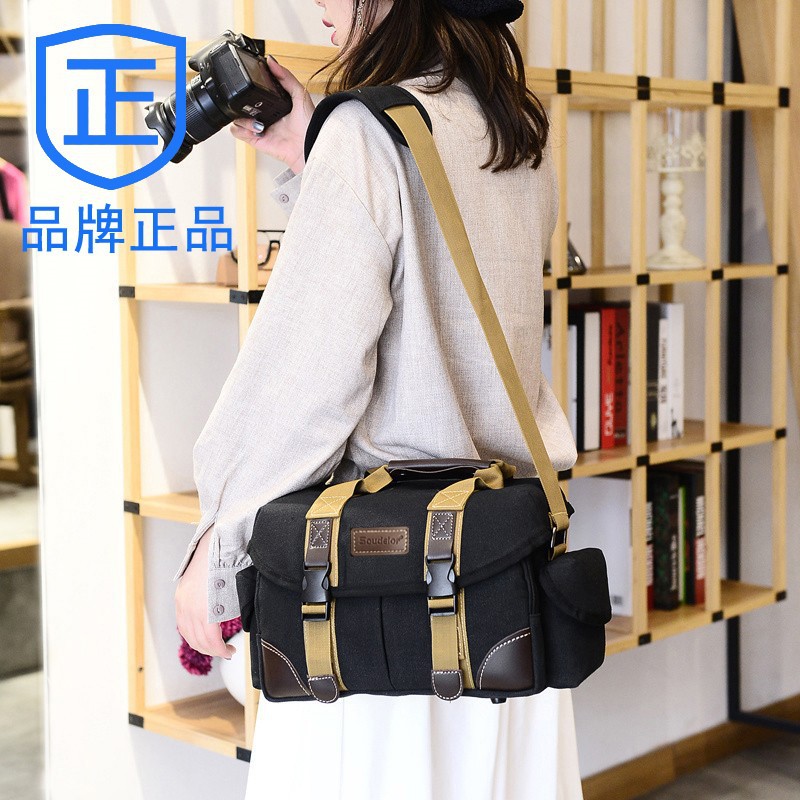 Сумка для SLR камеры, новая канвасная плечевая сумка, сумка для оборудования, сумка для рыбалки, оптовая сумка для фотографии