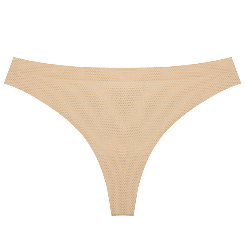 New thong women sexy seamless low waist breathable European and American fashion invisible one-piece panties women Factory Direct Sales