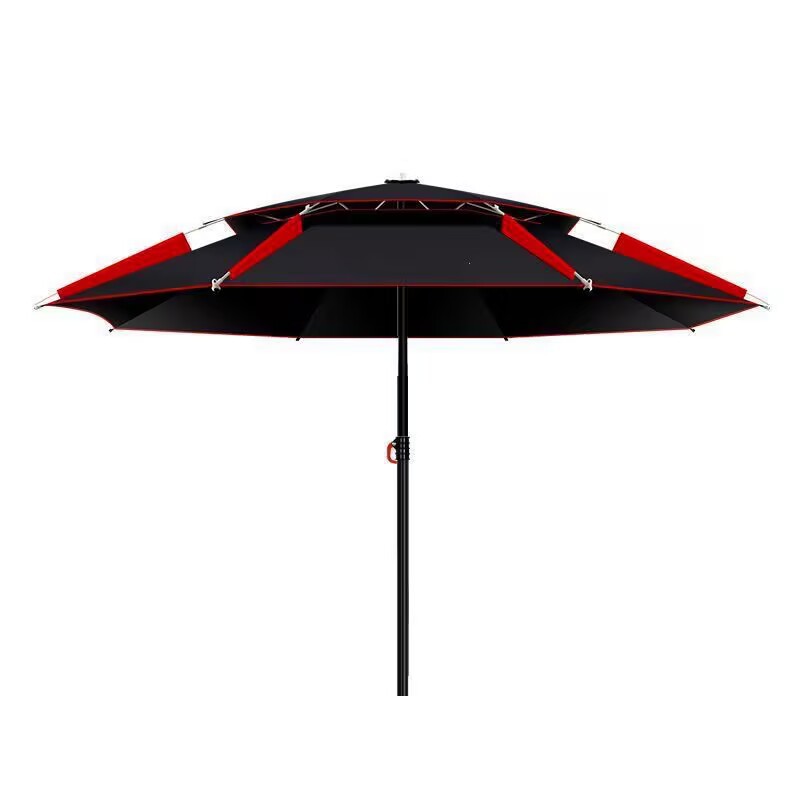 Fishing umbrella big fishing umbrella 2025 new fishing umbrella mechanical arm cane umbrella fish umbrella manufacturers universal sunshade