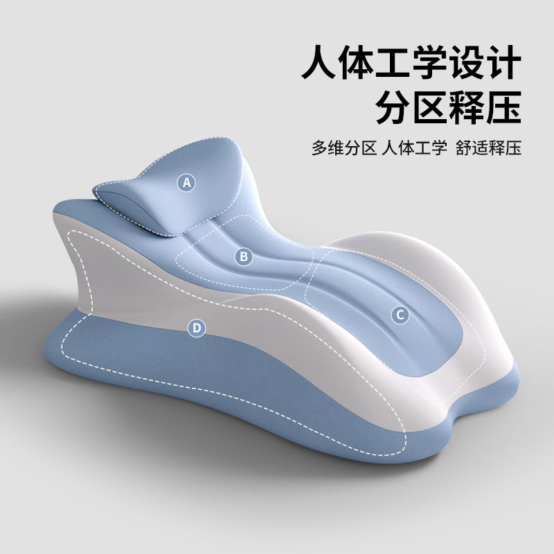 Lying down Pillow, Lying down Pillow on Bed, Multifunctional Prone Position Lying down Pillow, Leg Pillow, Lying down Pillow for Sleeping, Reading and Playing with Mobile Phone