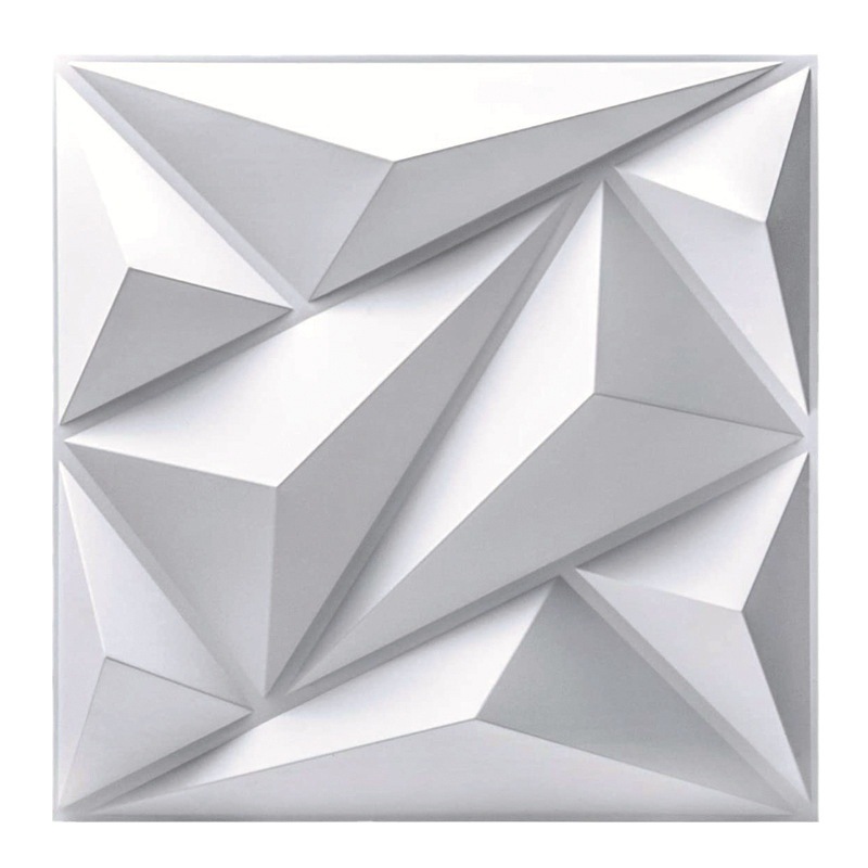 Tv Non-Self-Adhesive 3D Wallpaper Stereo Pvc Film and Television Bedroom Pure Color Living Room Wall Stickers Accessible Luxury Background Wall Wallpaper