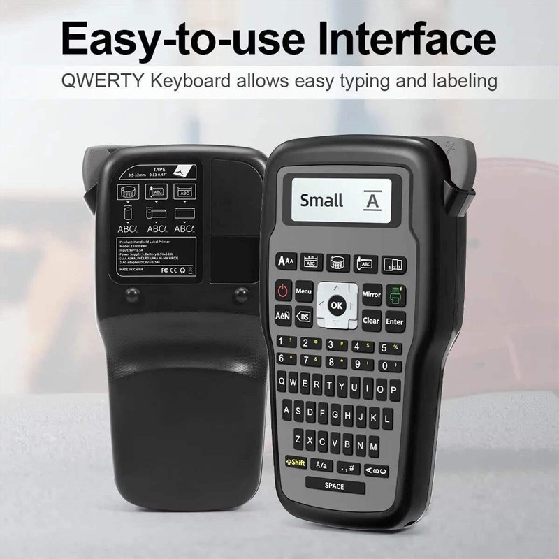 Label Maker Printer E1000Pro Label Machine Label Tape 231 Bl