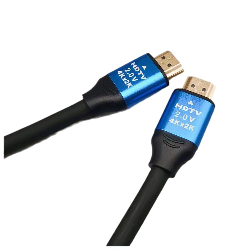 HDMI Cable 4K*2K2.0V19+1 Tv Set-Top Box Hd Connection Cable HDMI High-Definition Cable Version 2.0 Aluminum