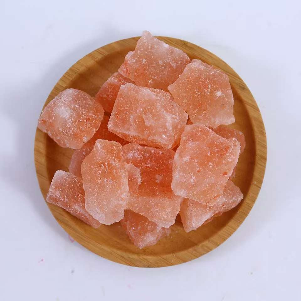 Factory Wholesale Himalayan Salt Block Orange Salt Aromatherapy Stone Salt Block Crystal Salt Block Rose Salt Crystal Salt Gravel