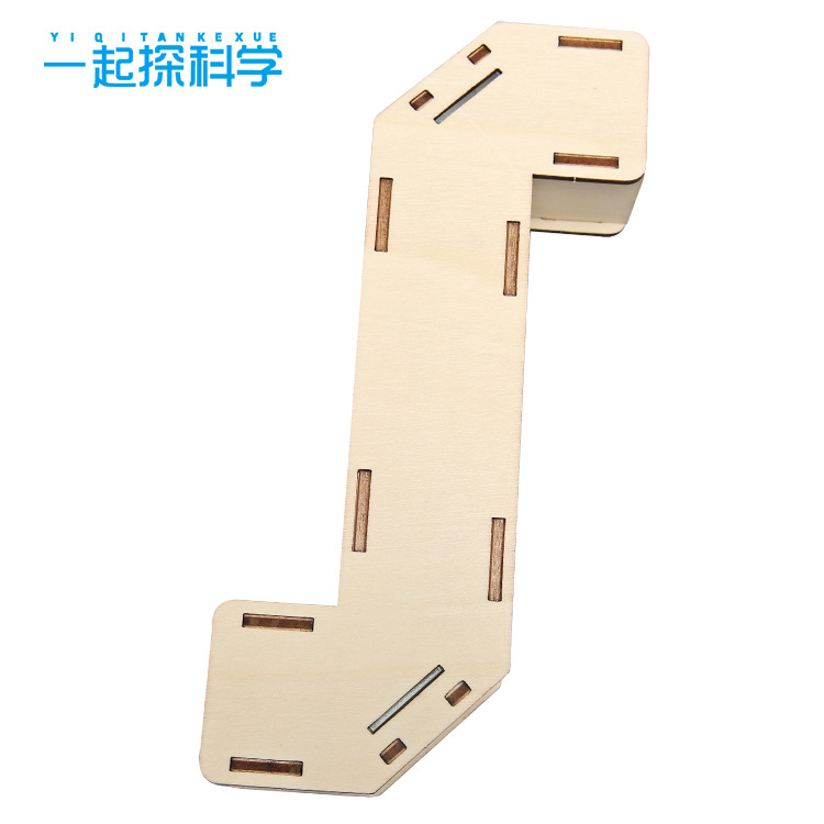 Игрушка для научного эксперимента для детей начальной школы науки и технологий мелкое изготовление ручная работа DIY науки и образования деревянный самодельный телескоп