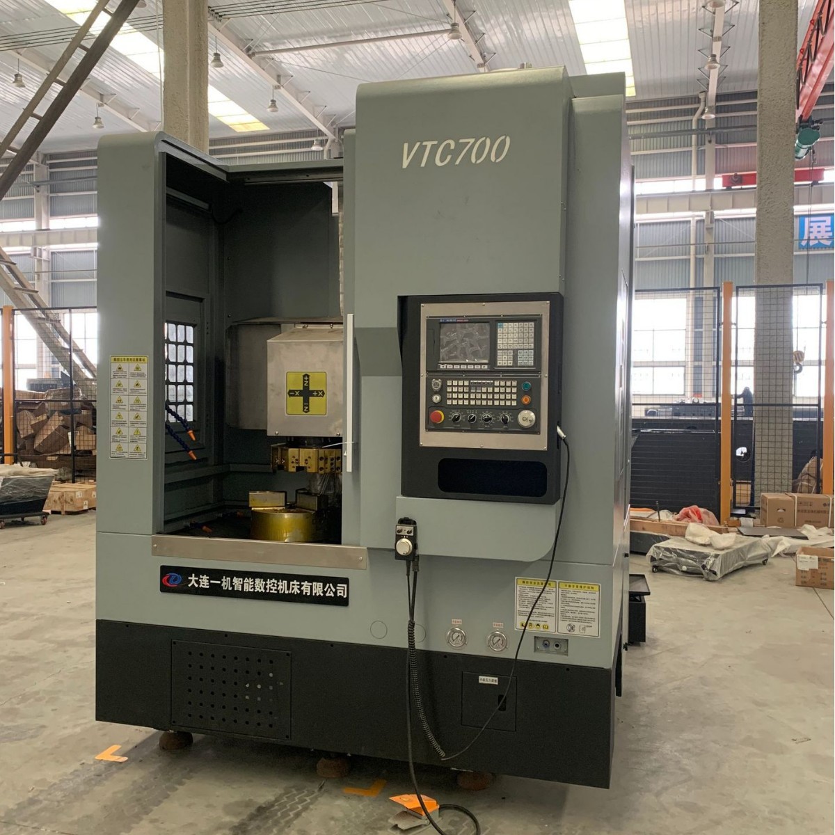 Non-Standard Cnc High-Speed Cnc Vertical Lathe Manufacturer Vertical Lathe Manufacturer Dalian Turning and Milling Composite Lathe