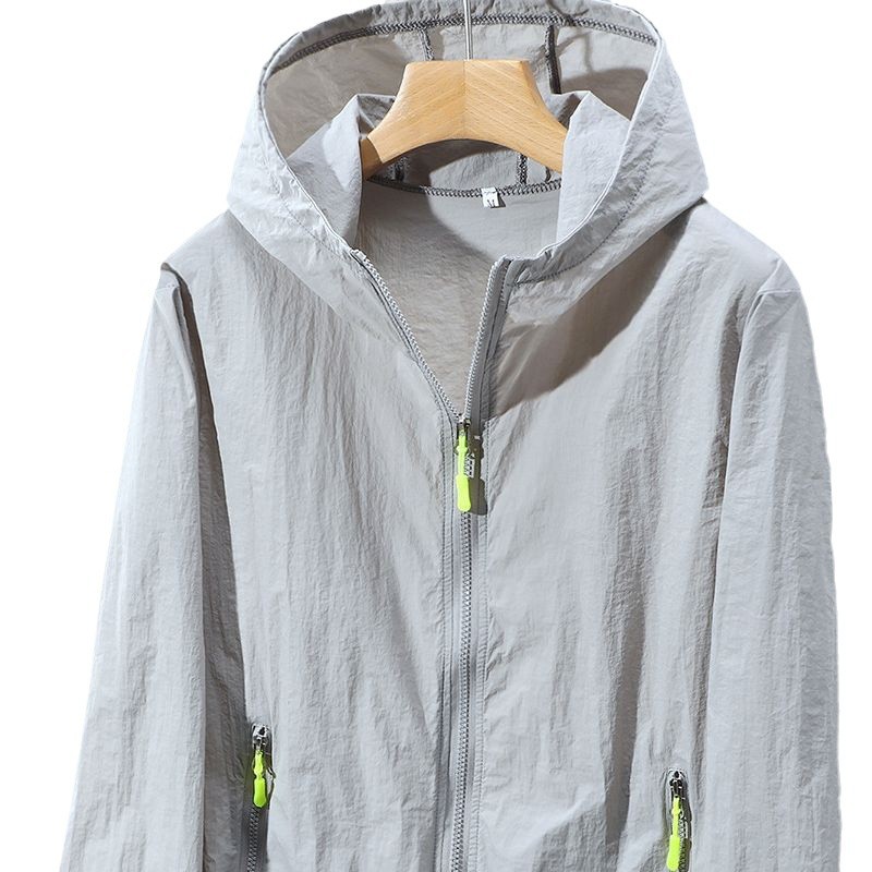 New Style Sun Protection Clothing for Women Summer Thin Versatile Men's Large Size Outdoor Breathable Sun Protection Clothing Jacket