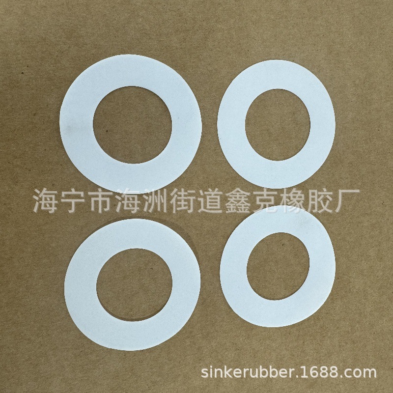 The Manufacturer Produces Silicone Gaskets of Various Specifications. Round Silicone Gaskets Can Be Made in Various Colors as Needed