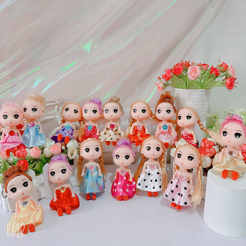 Новая 12 см игрушка для детей кукла женская сумка-подвеска кукла подарок для детского сада оптом