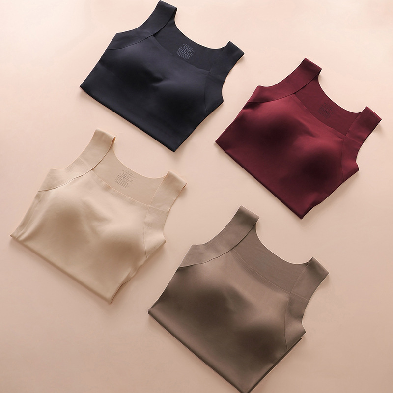 Bose due to warm vest this life year skin clothing invisible thermal muscle base clothing light warm moisturizing autumn and winter inside the base