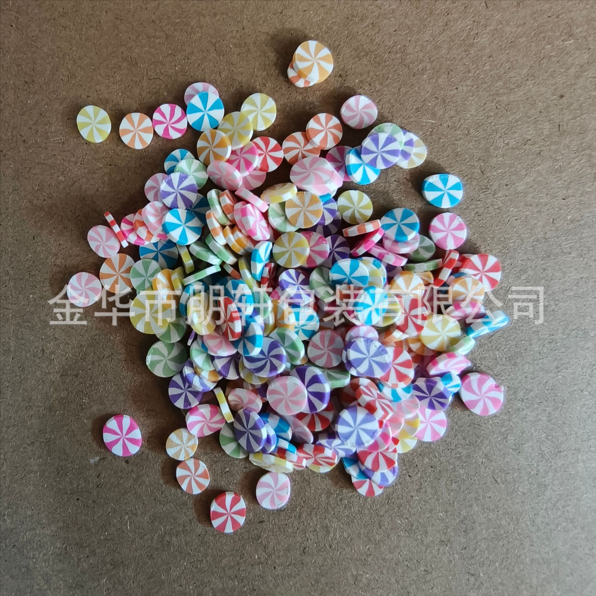 3g Soft Pottery Slices Apple Slices Fruit Cake Slices Glitter Sequins Handmade DIY Jewelry Material Bag