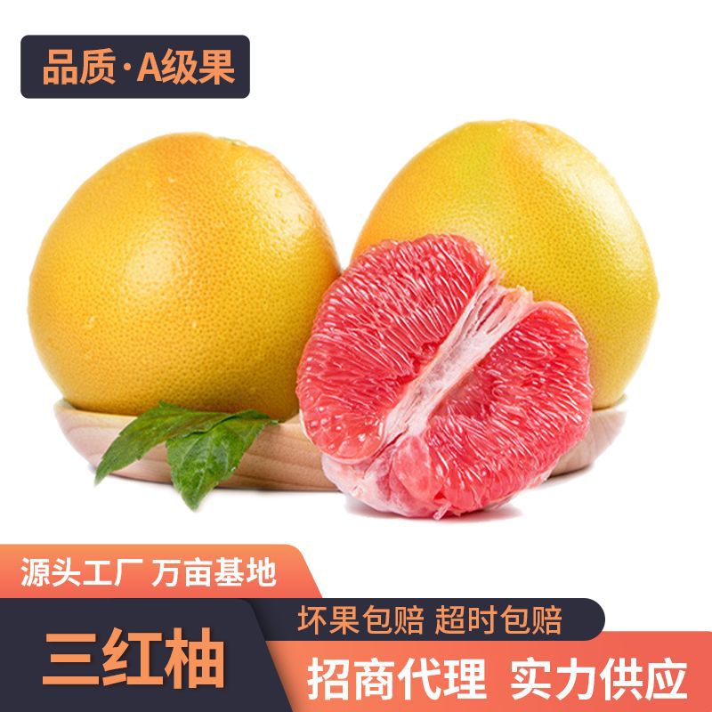Свежий медовый помело Три красных из Фуцзянь, свежий и сочный сезонный фрукт для беременных, 5/4.5 кг, не красный помело