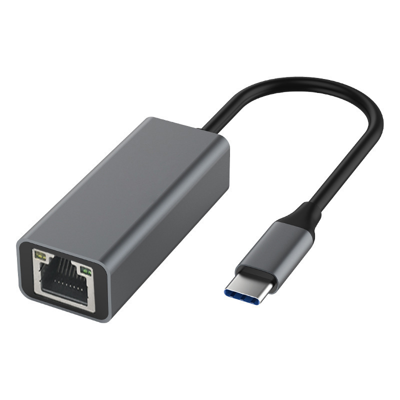 Typec Gigabit Adapter Network Port USB Network Cable Rj45 Adapter Server Computer Driver-Free Network Card Converter
