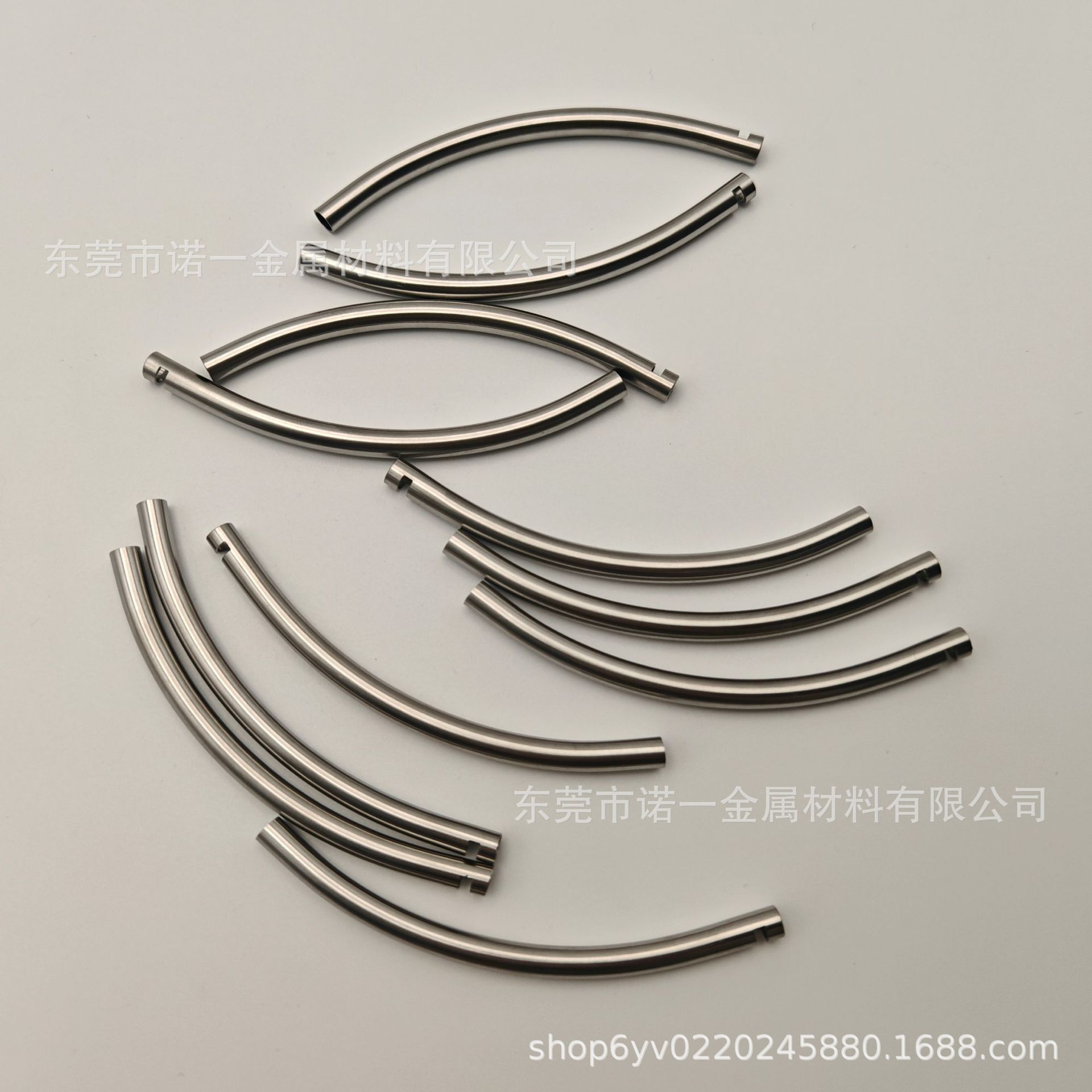 304 Stainless Steel Pipe Bending Processing, Customized Stainless Steel Capillary Pipe Round Pipe Bending, Grooving and Drilling Processing