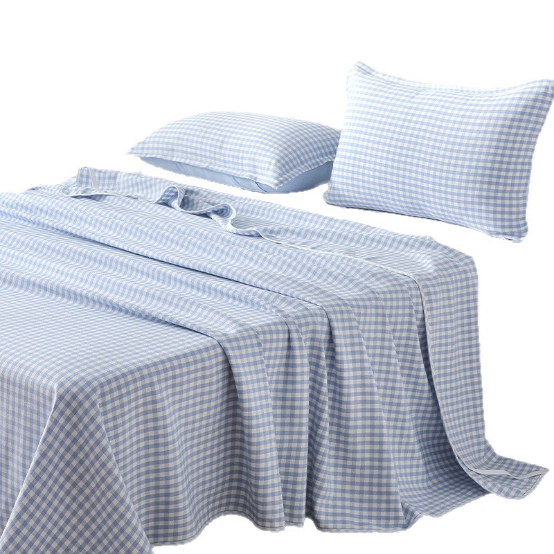 Four-Strand Tencel Ramie Mat for Adults 1.8m Double Bed Soft Mat Cool Machine Washable Breathable Ice Silk Mat Category a