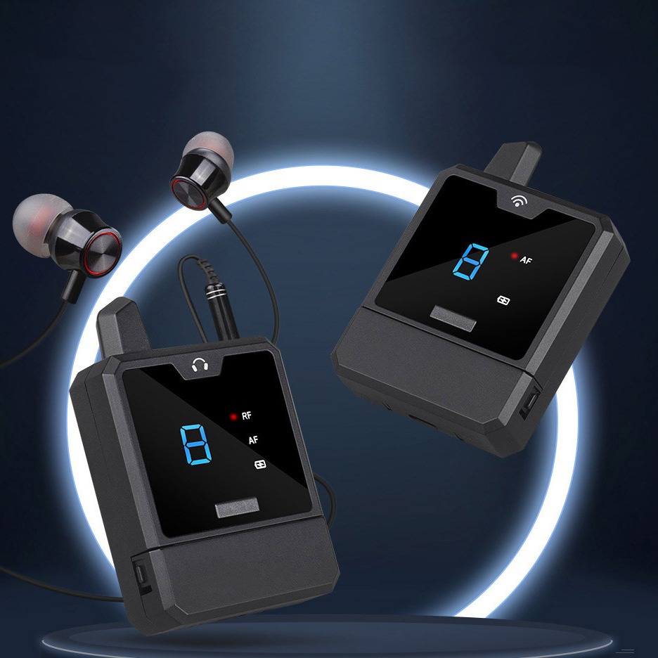 Cross-Border Wireless Monitoring, Headphone Waist Bag Monitoring, One-To-One Noise Reduction, Stage Monitoring, Performance Conference, Multi-Function U Section