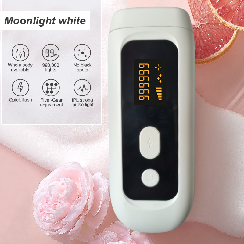 Cross-border freezing point hair removal instrument IPL pulse photon skin rejuvenation beauty instrument ladies home portable hair removal artifact wholesale