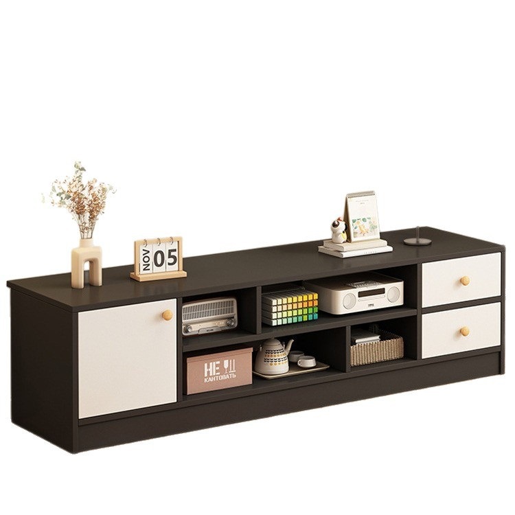 TV Cabinet for Living Room Household Small Apartment High-end Feeling Floor Simple Modern Simple New TV Cabinet for Rental House