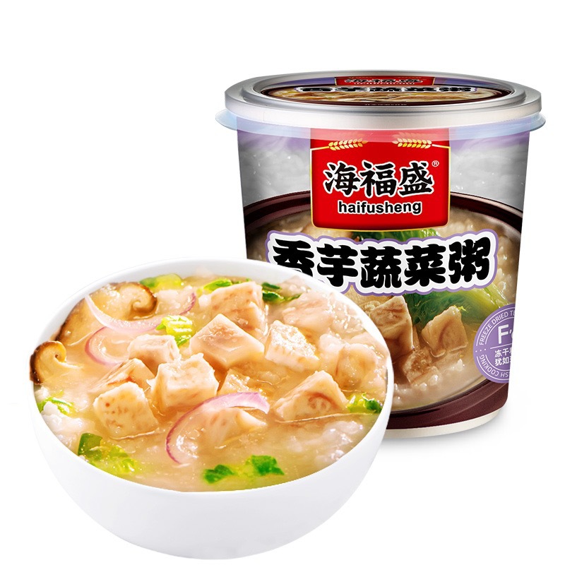 Haifusheng instant porridge instant instant freeze-dried convenient preserved egg lean meat breakfast instant seafood dormitory lazy night snack
