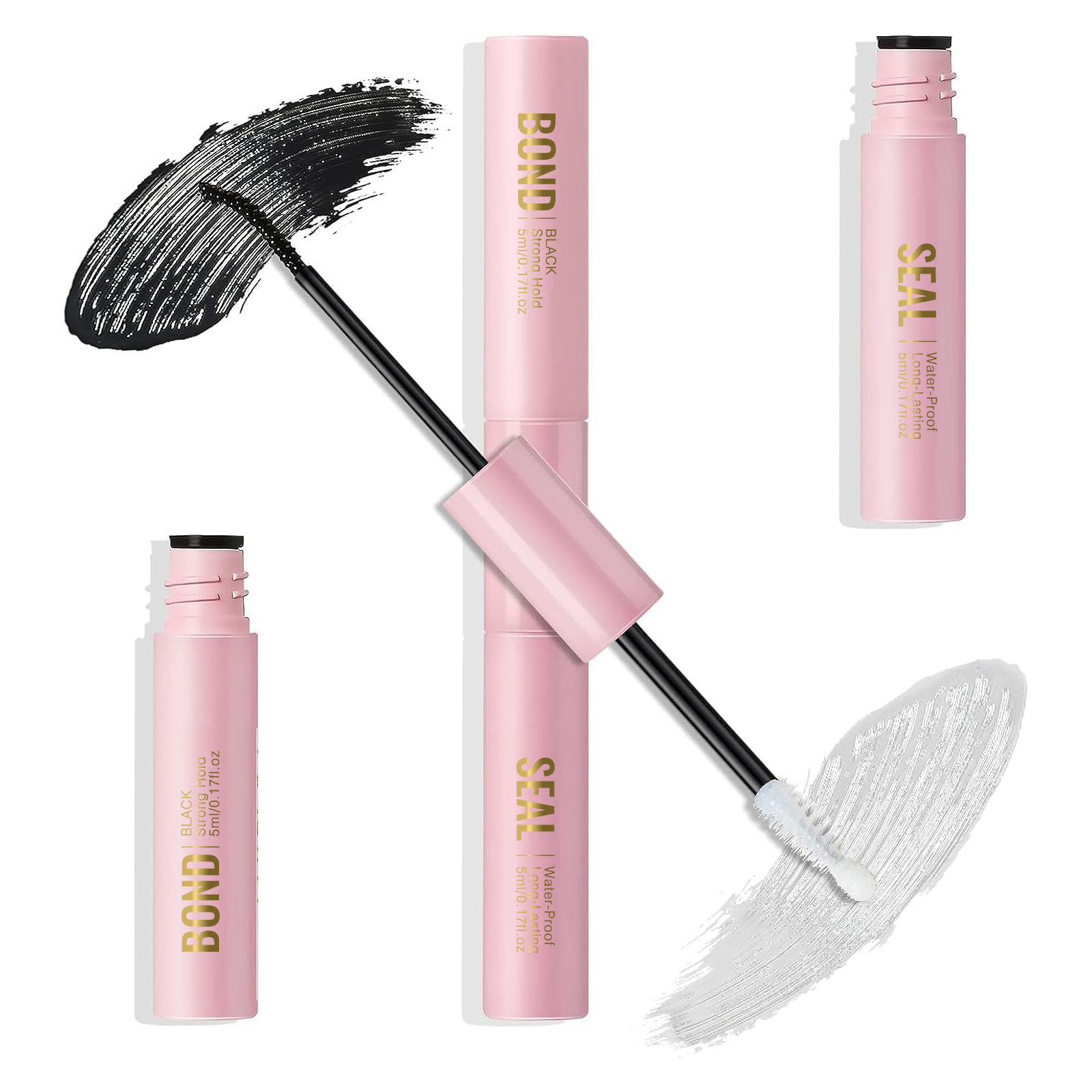 Cross-Border Double-Headed Super Sticky Long-Lasting Segmented Eyelash Glue DIY Self-Grafting Non-Irritating False Eyelash Glue