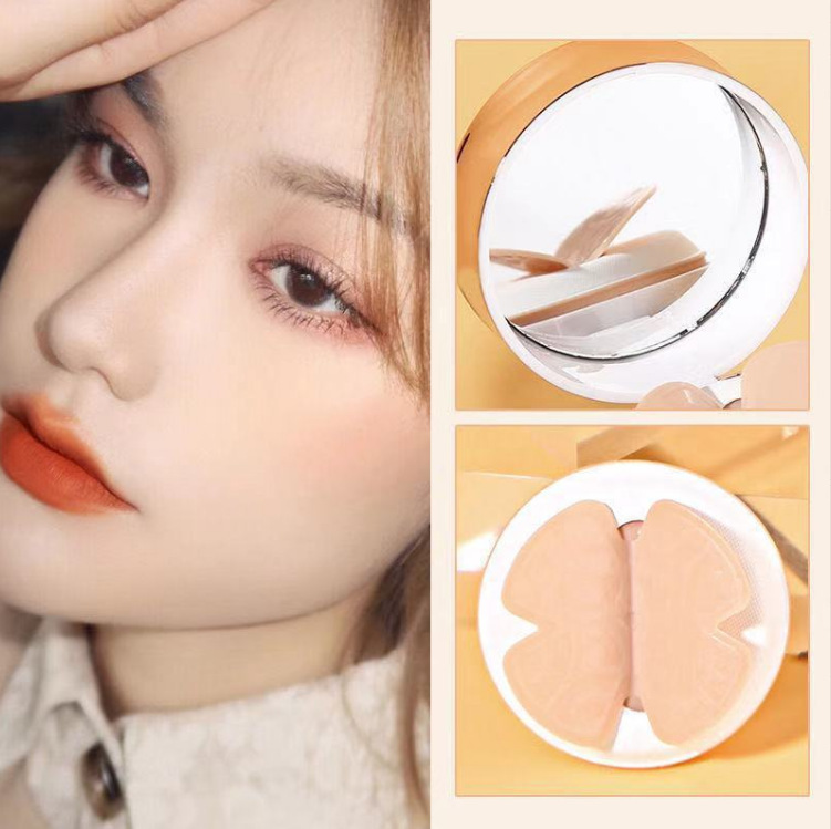 Rosetimes water light butterfly puff air cushion BB cream concealer moisturizing brightening skin color Internet celebrity style wholesale delivery