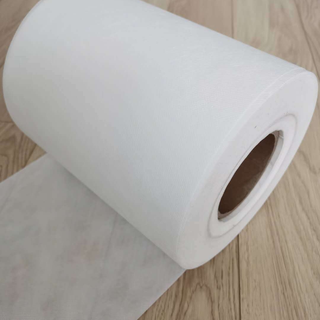 Manufacturers Custom Heat Sealing Non-Woven Polyester Hot Rolling Non-Woven Packaging Bag Composite Material White Non-Woven